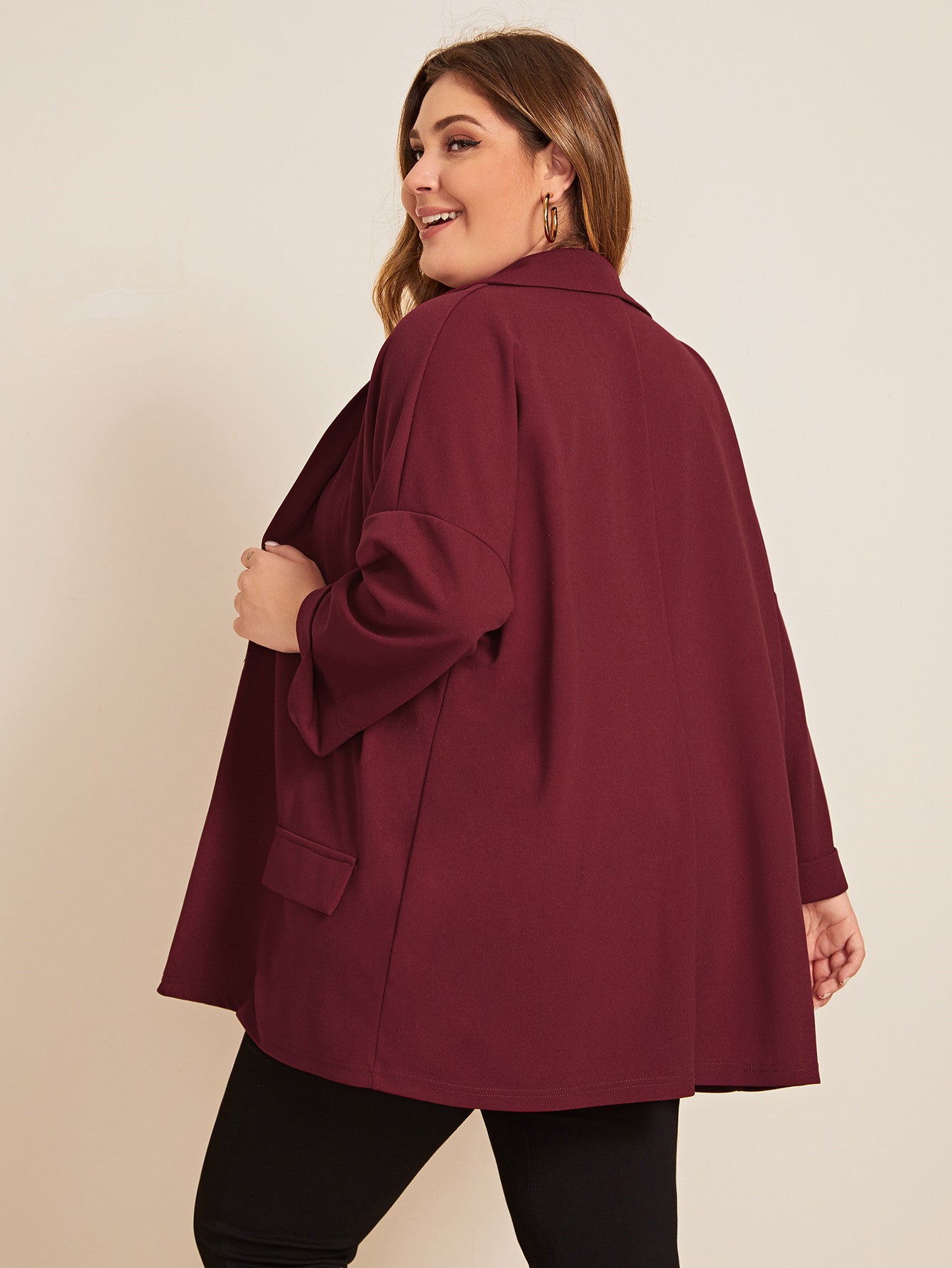 Blazer Rouge foncé référence 380 – vue 2