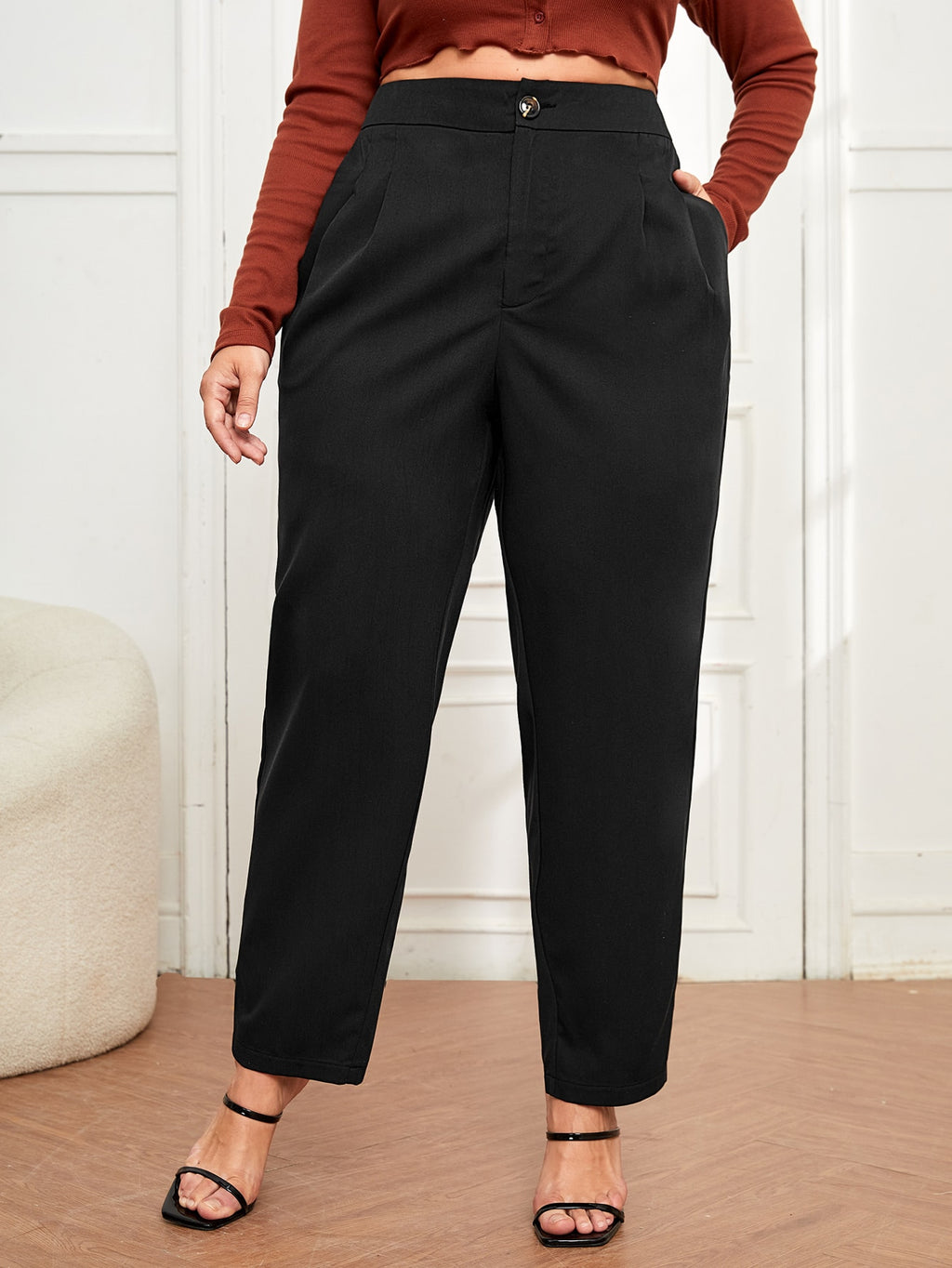 Pantalon Noir référence 608 – vue principale