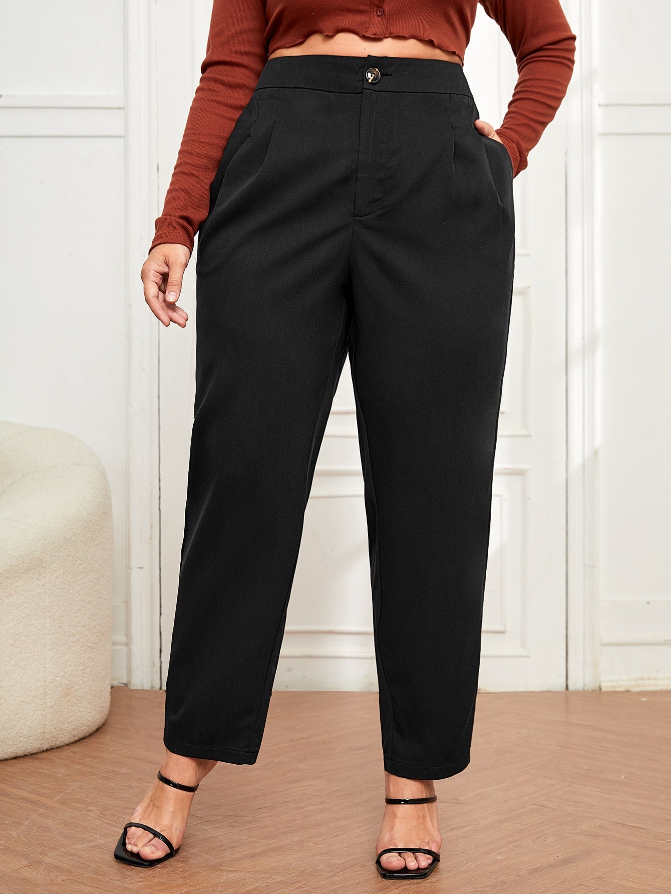 Pantalon Noir référence 608 – vue principale