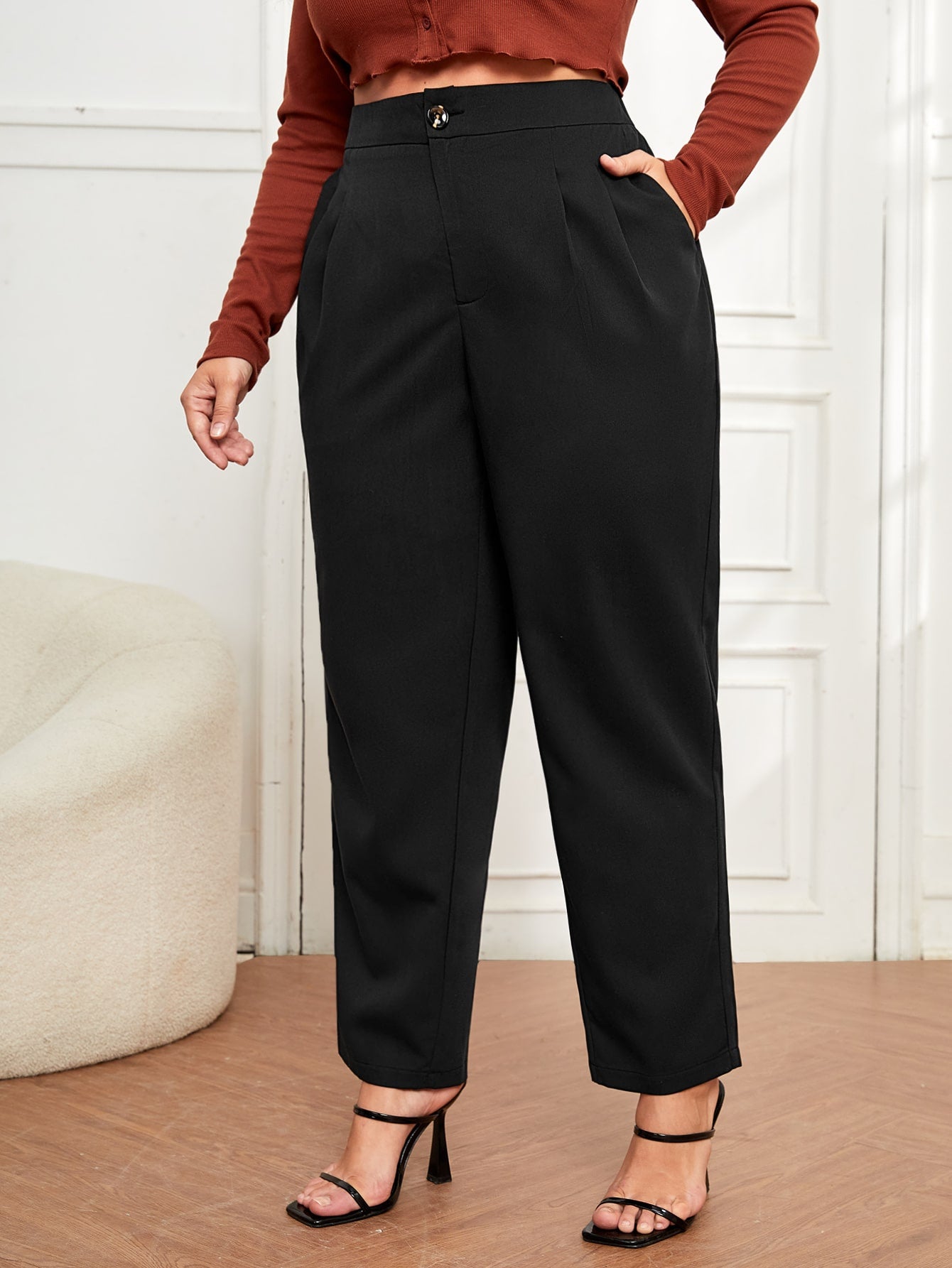 Pantalon Noir référence 608 – vue 4