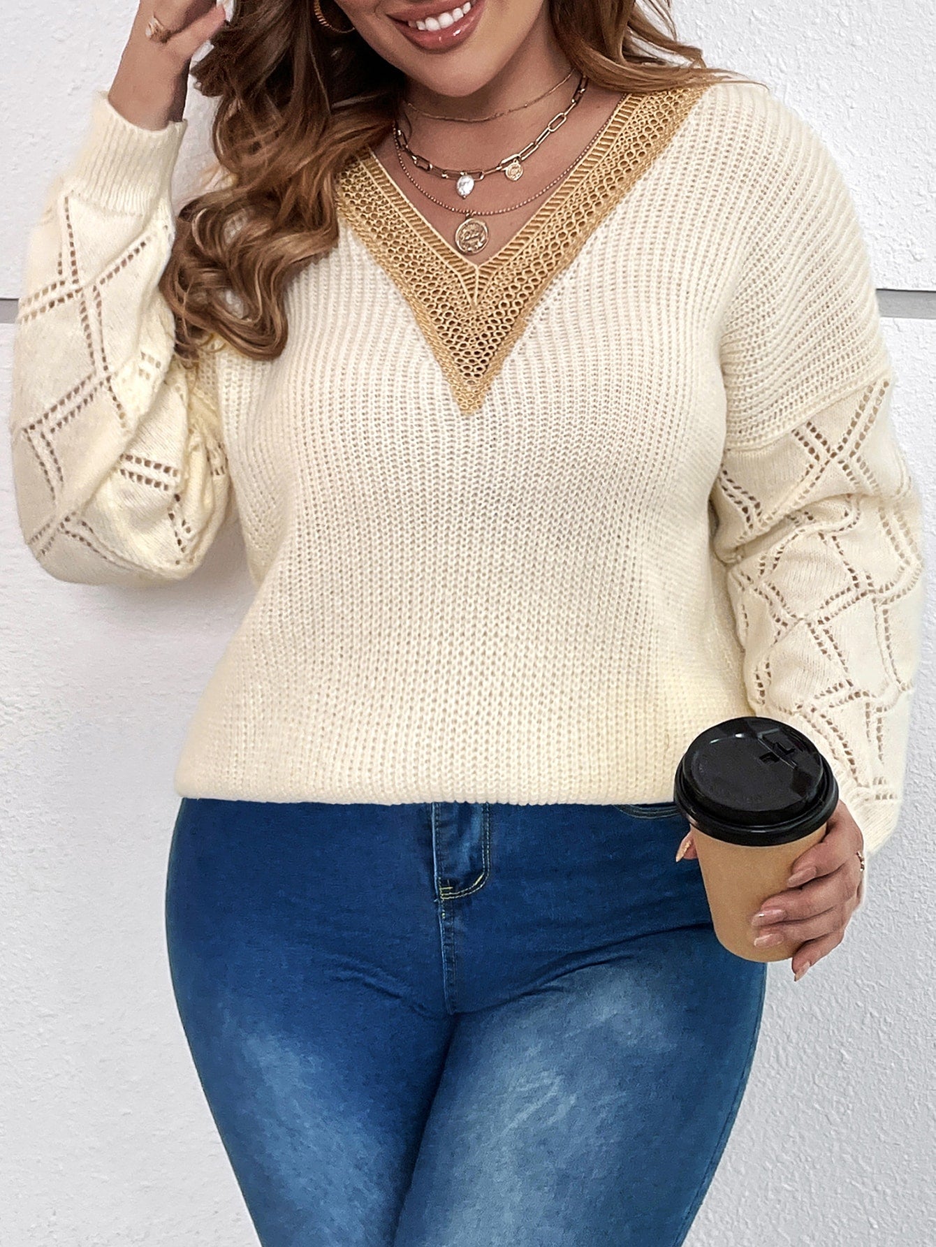 Haut Beige référence 658 – vue 4