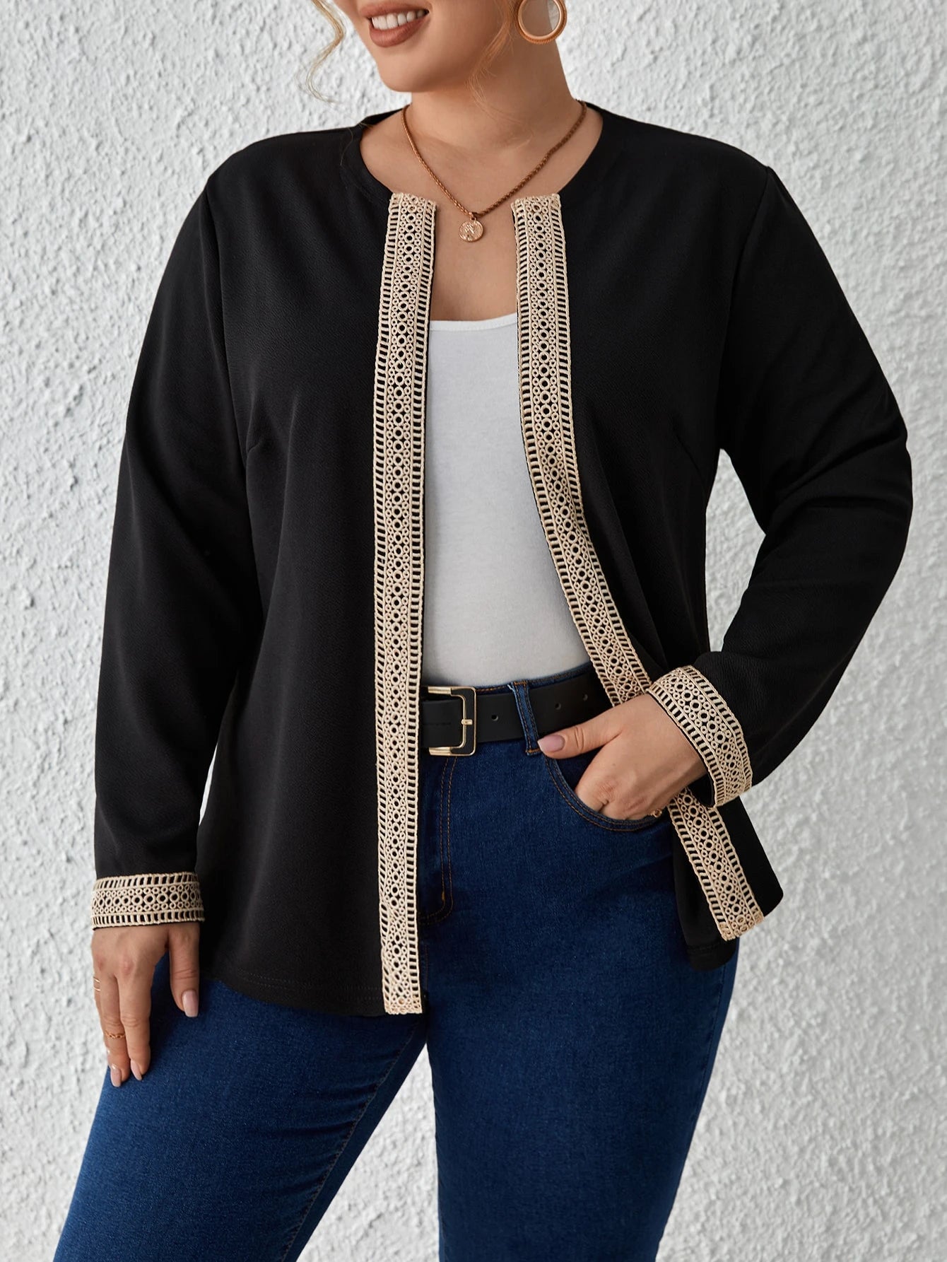 Veste Noir – Réf. 536 – vue produit 3