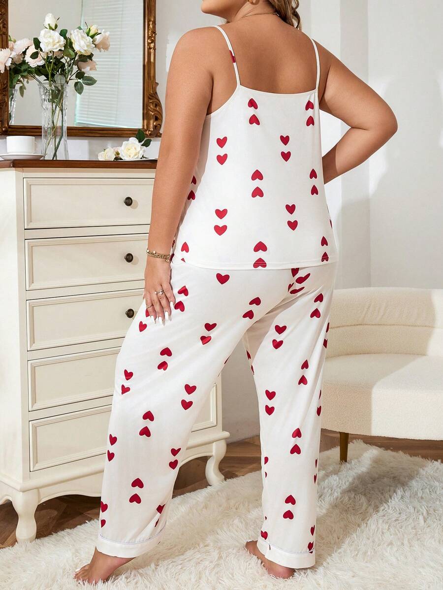 Pyjama Rouge et Blanc référence 154 – vue 2