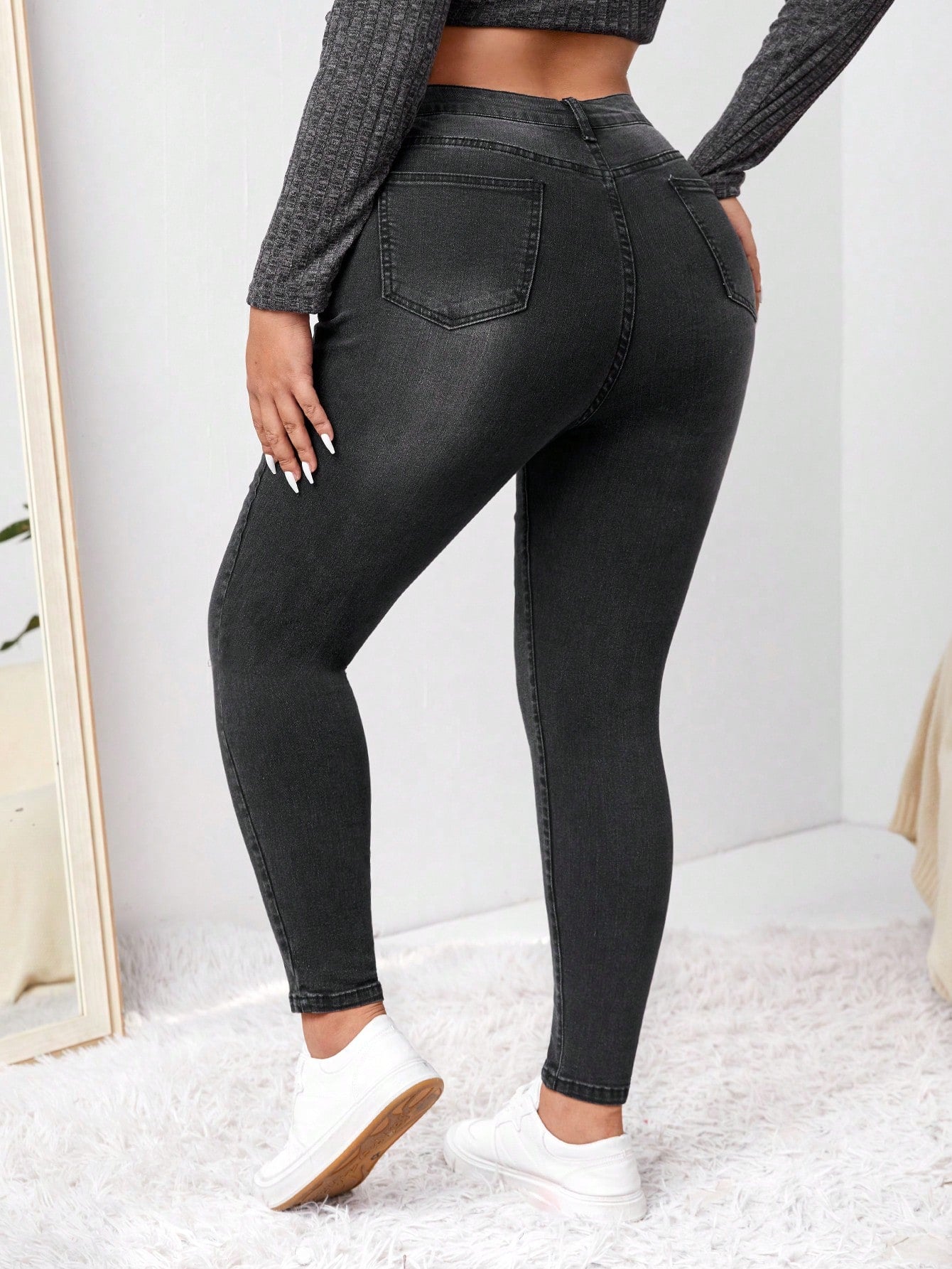 Jeans Noir référence 642 – vue 2