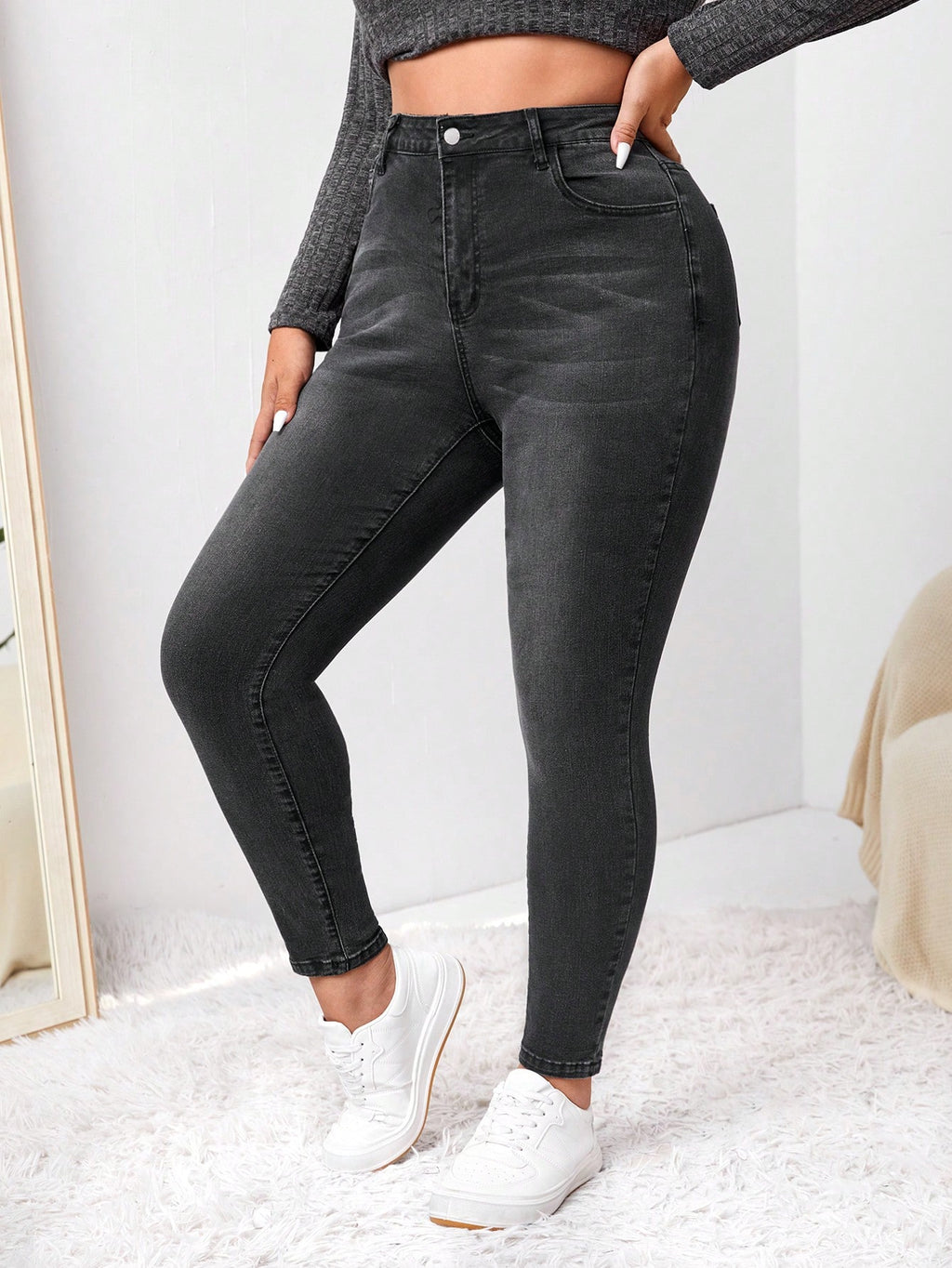 Jeans Noir référence 642 – vue 4