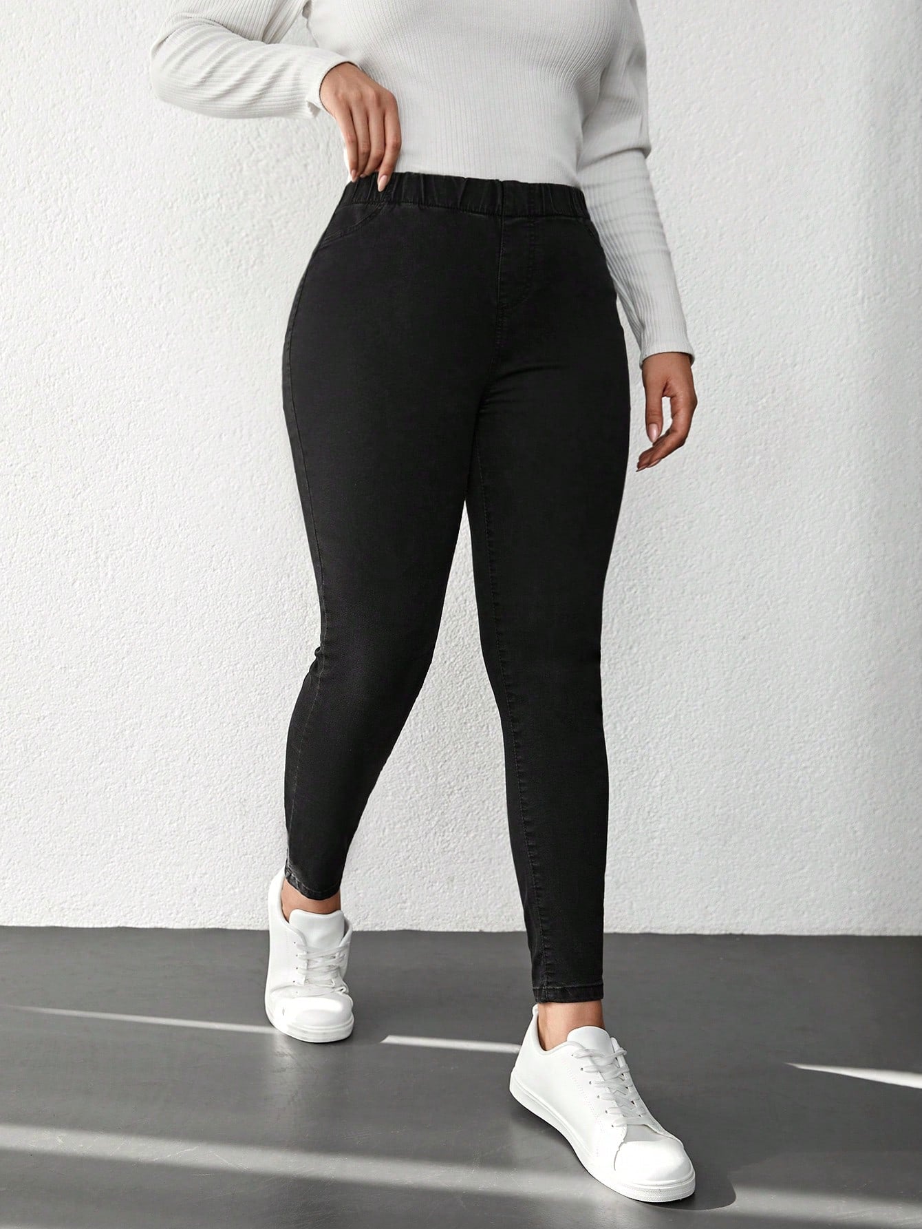 Jeans noir skinny référence 277 – vue 3