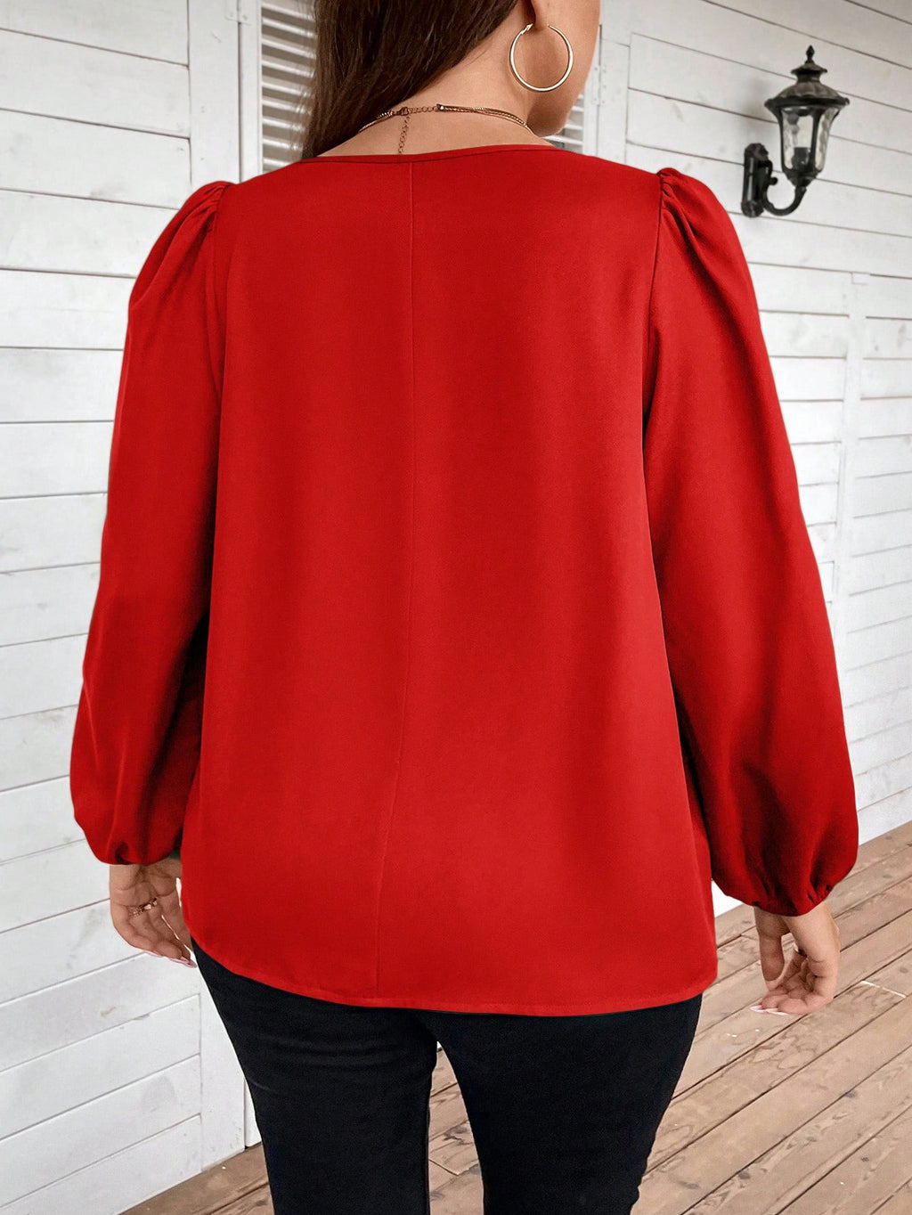 Pull Rouge référence 239 – vue 2