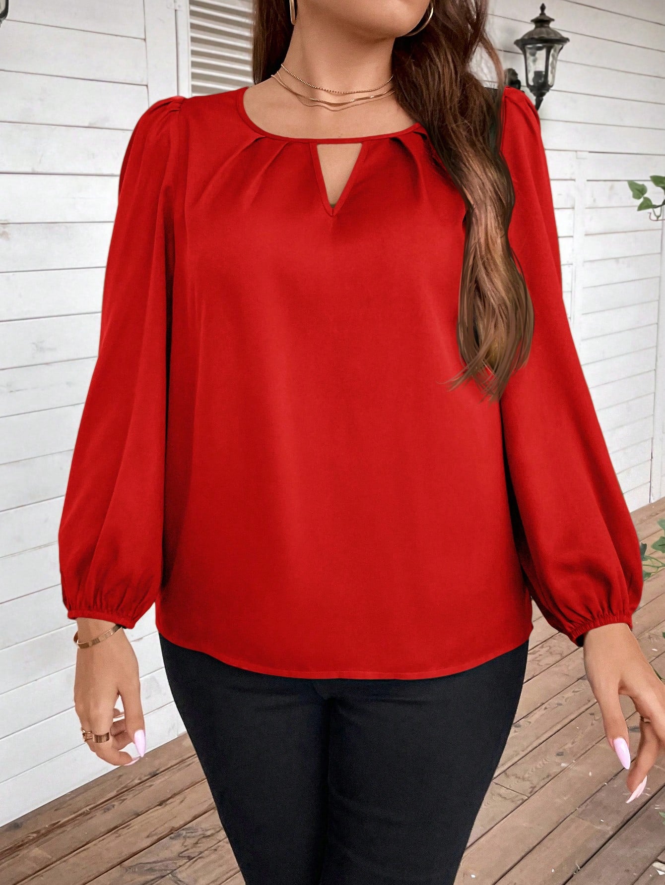 Pull Rouge référence 239 – vue 4