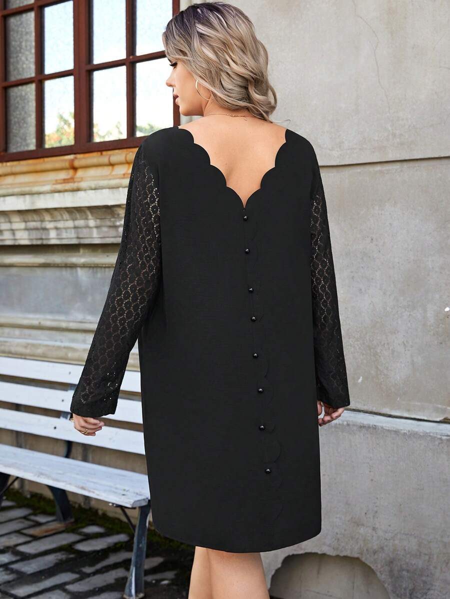 Robe noir référence 125 – vue principale