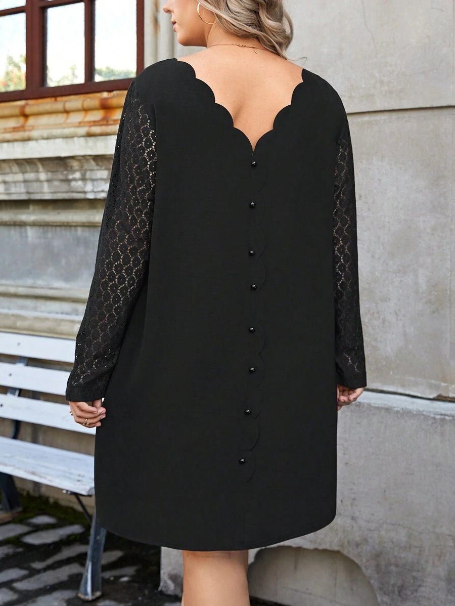 Robe noir référence 125 – vue 3