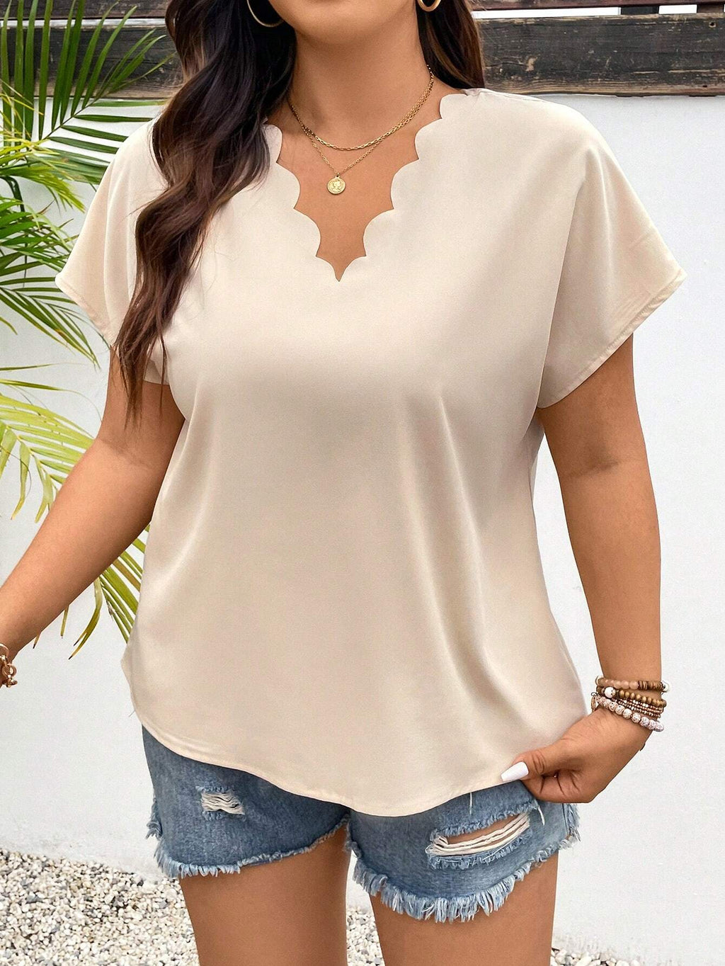 Haut Beige référence 890 – vue 3