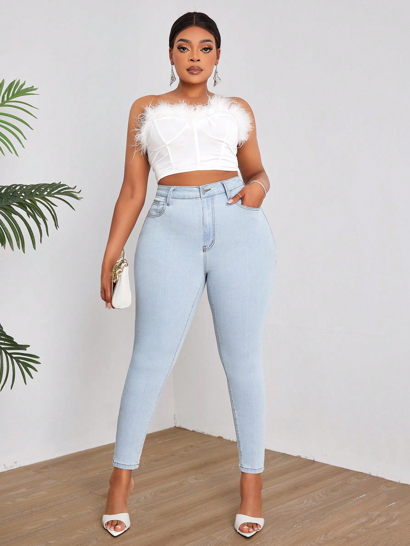 Jeans Bleu Clair référence 681 – vue 3