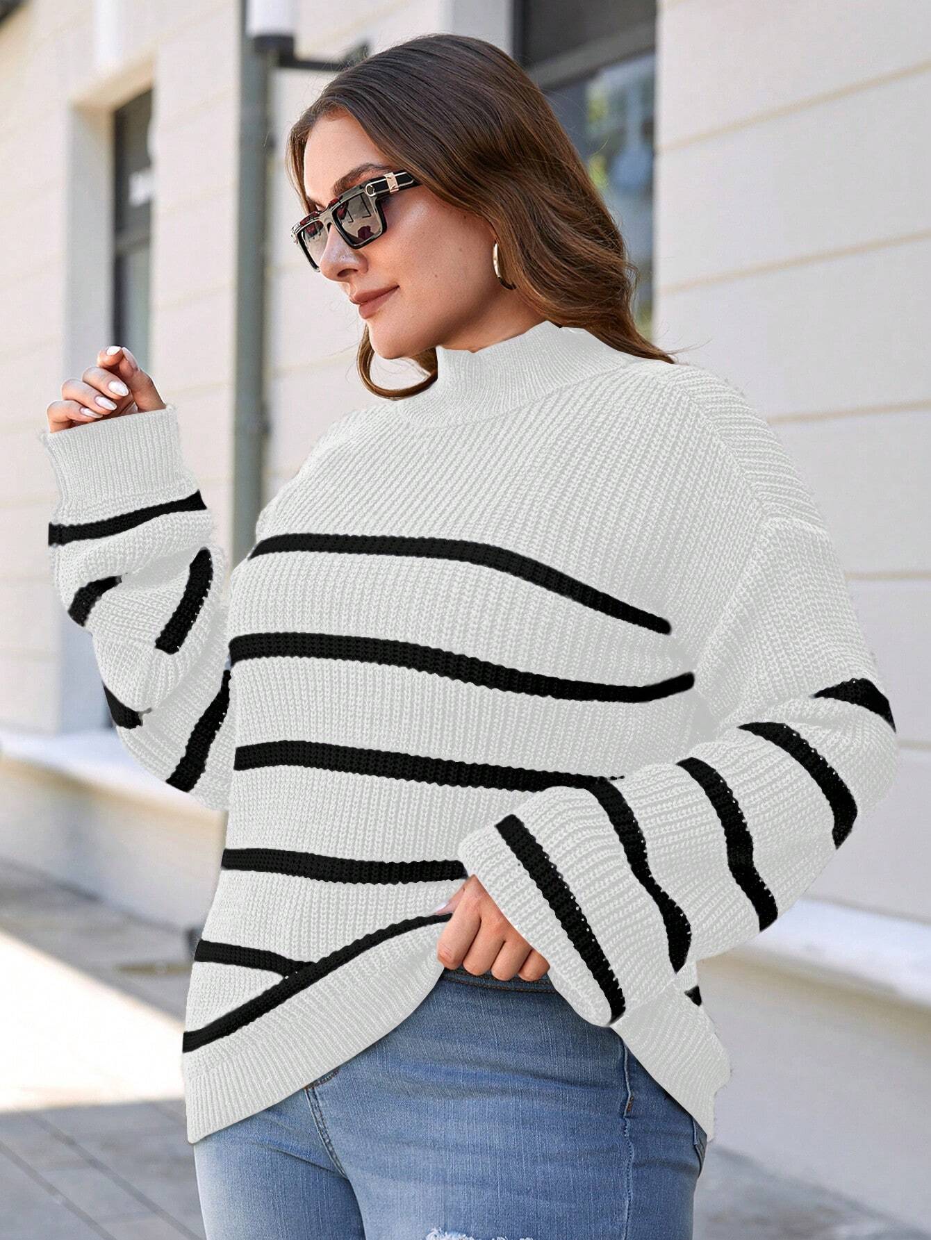 Pull blanc référence 274 – vue principale