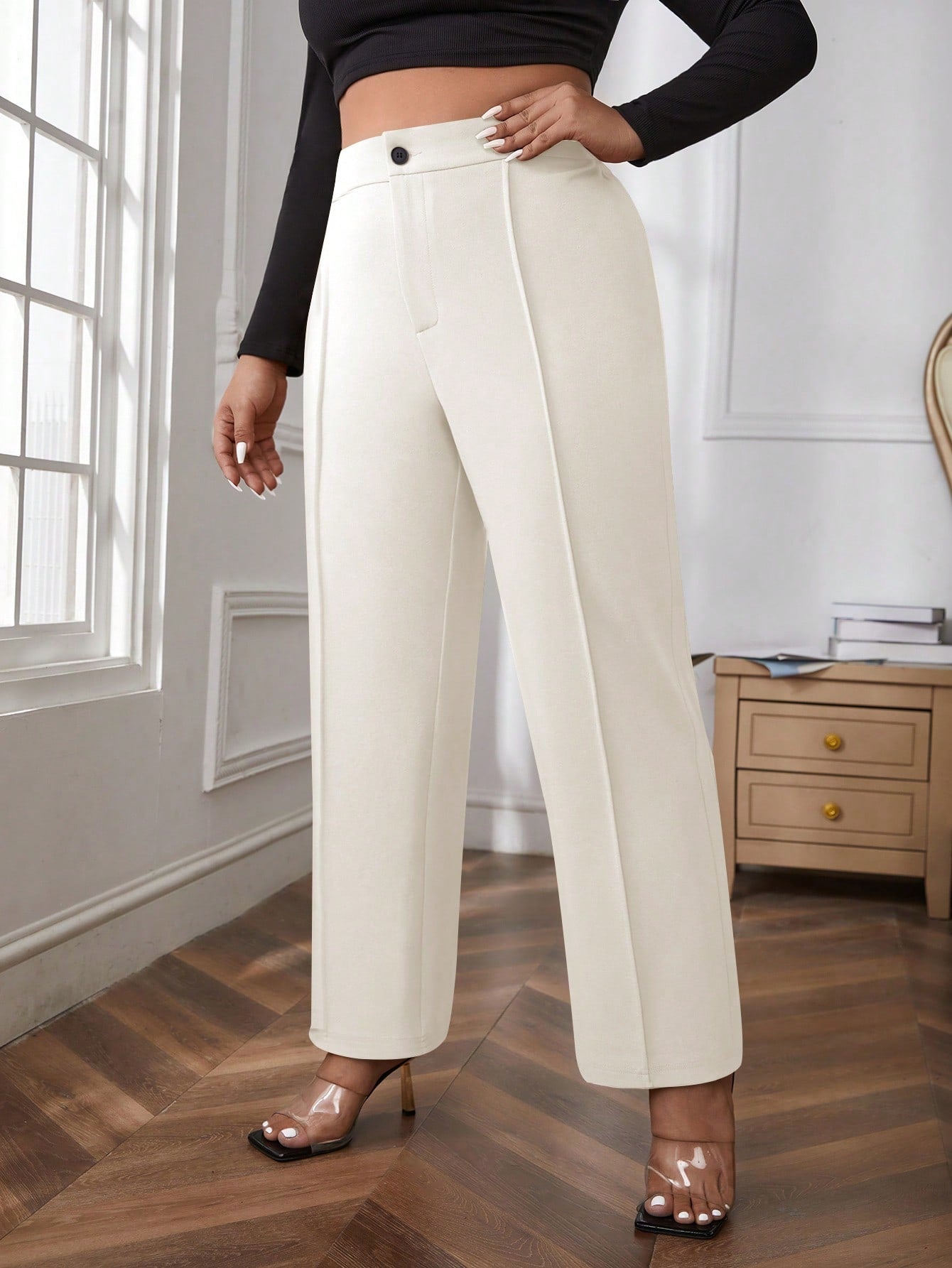 Pantalon Blanc Sale référence 420 – vue principale