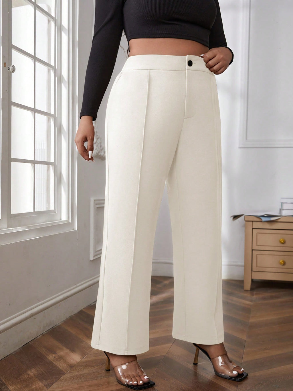Pantalon Blanc Sale référence 420 – vue 3