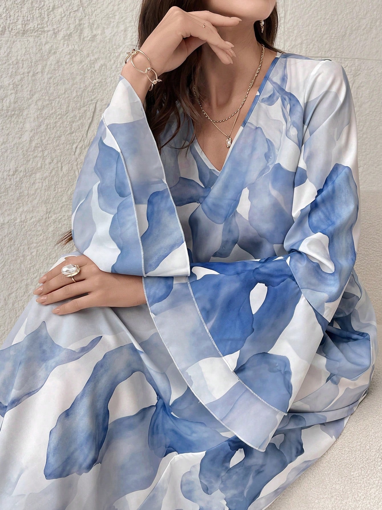 Robe Bleu M référence 1034 – vue 3