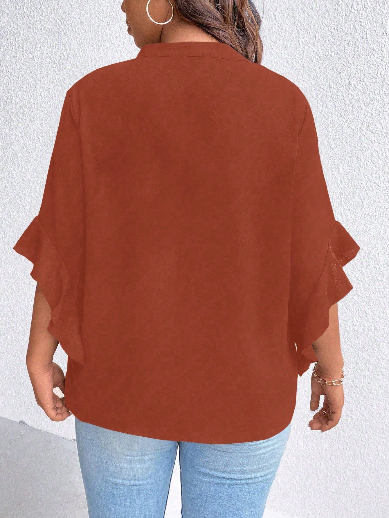 Pull acajou référence 243 – vue 2