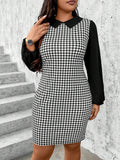 Robe noir et blanc – Réf. 327 – vue principale