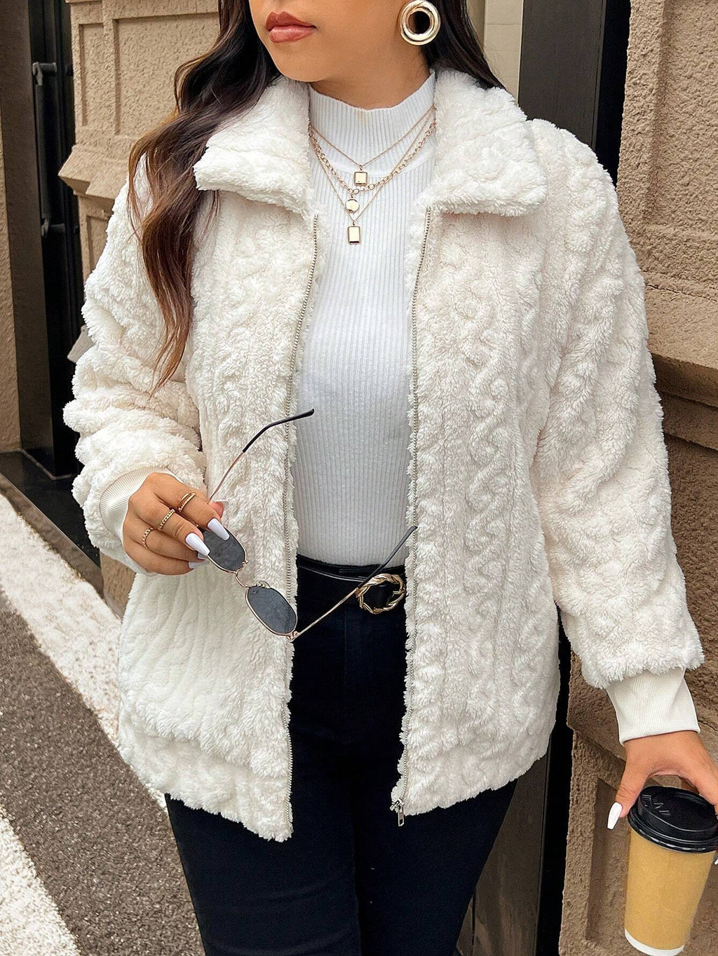 Veste beige – Réf. 513 – vue principale