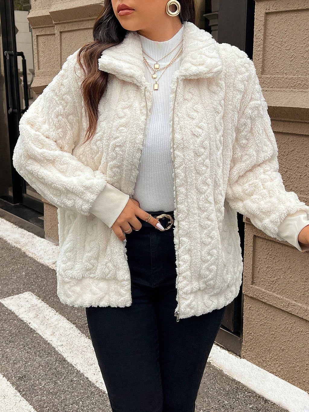 Veste beige – Réf. 513 – vue produit 3