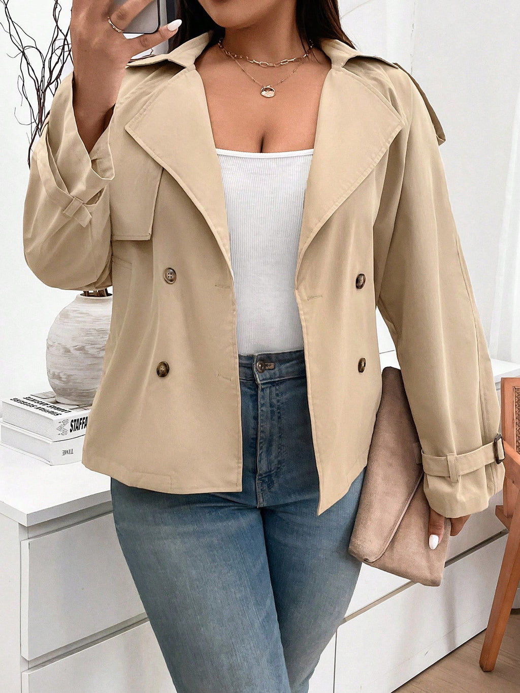 Veste Beige référence 680 – vue principale