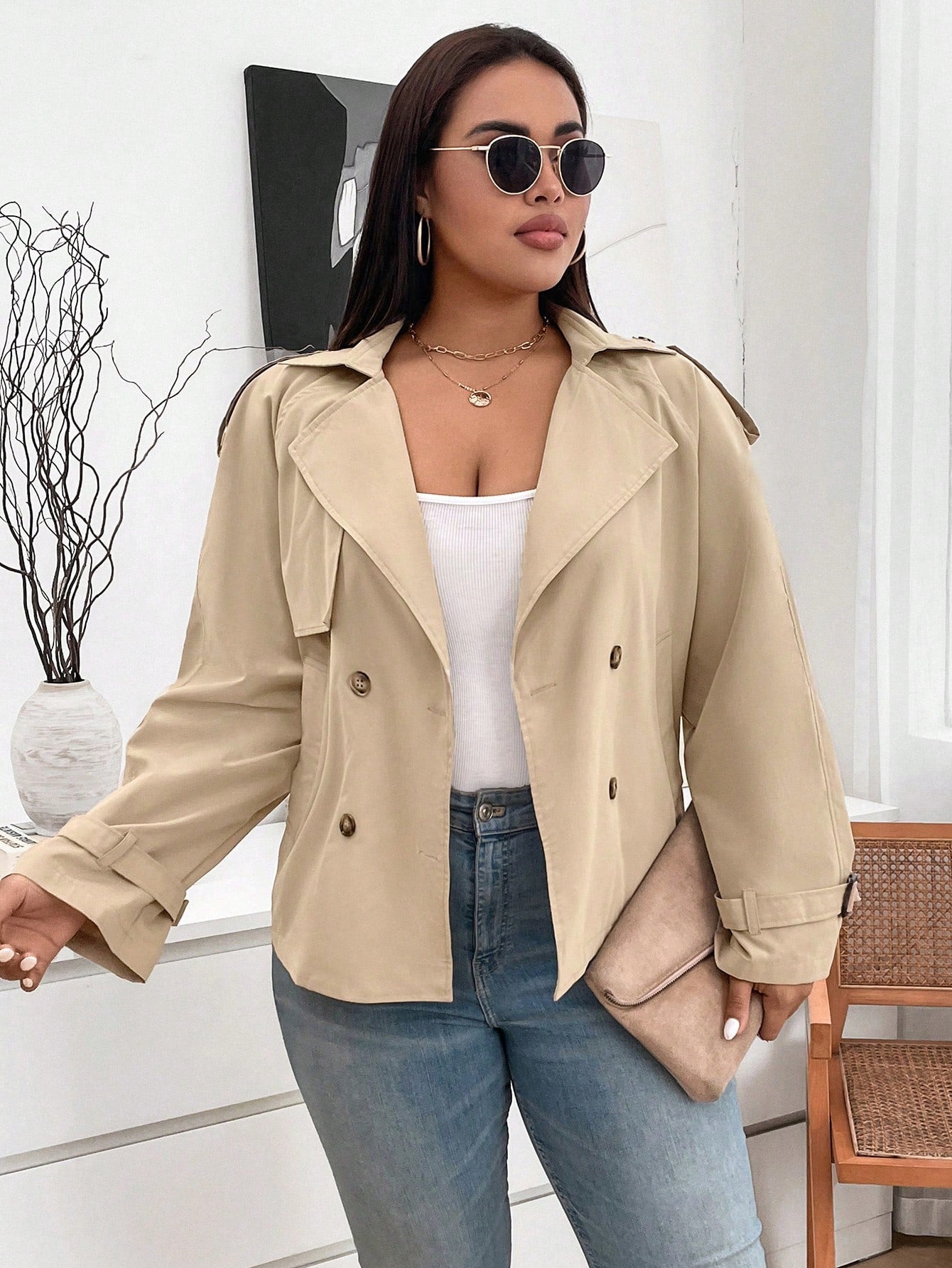 Veste Beige référence 680 – vue 4