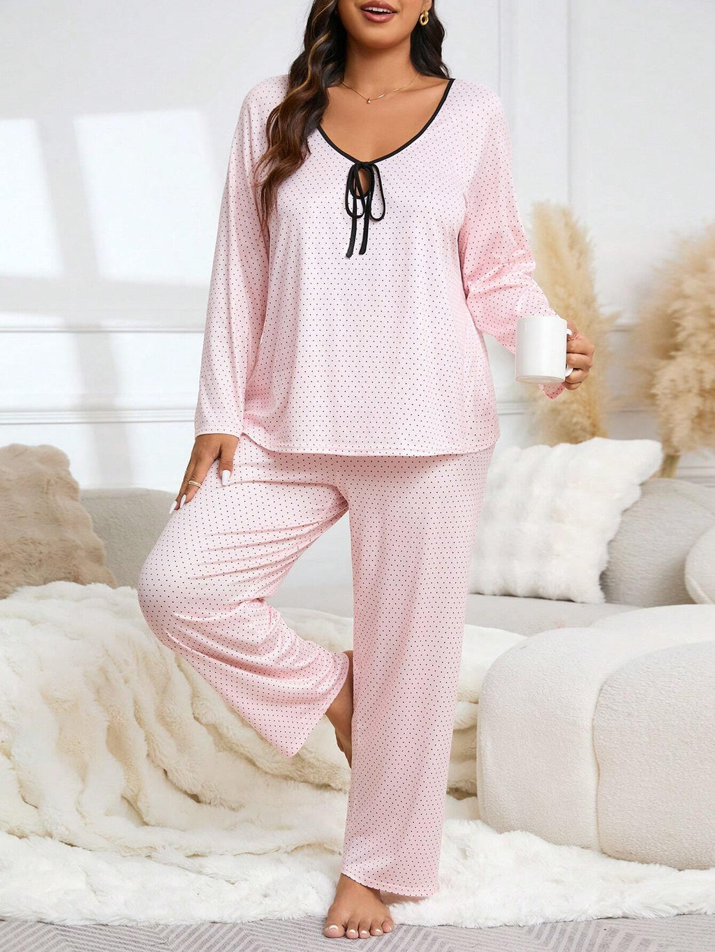 Pyjama rose bonbon – Réf. 349 – vue principale