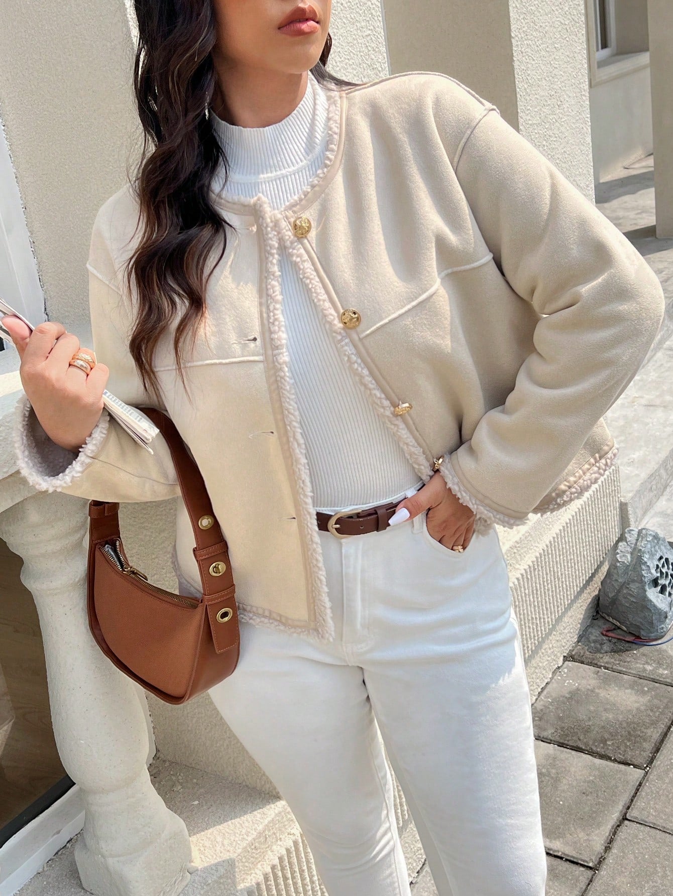 Veste Beige référence 521 – vue 2