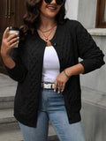 Cardigan Noir – Réf. 506 – vue principale
