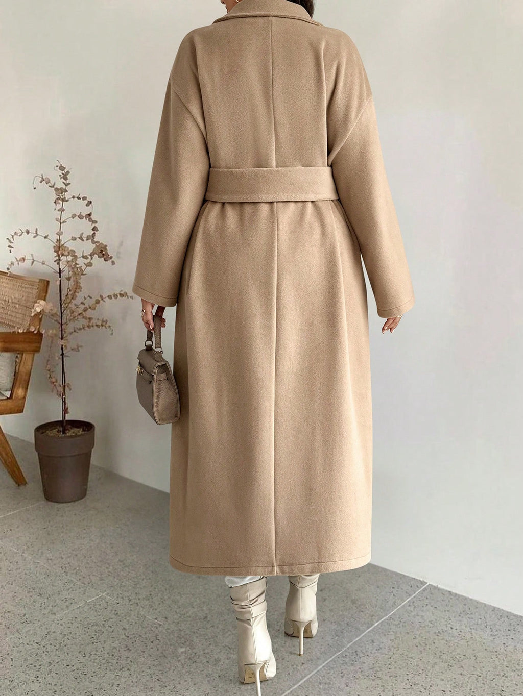 Manteau Beige référence 767 – vue 2