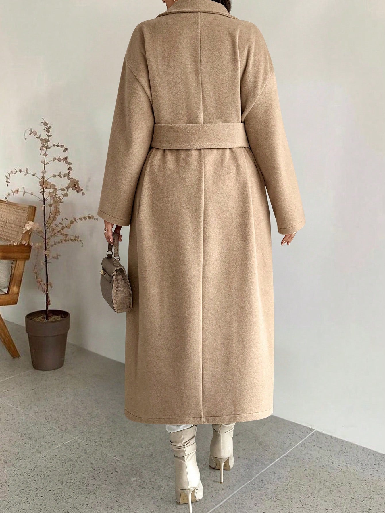 Manteau Beige référence 767 – vue 2