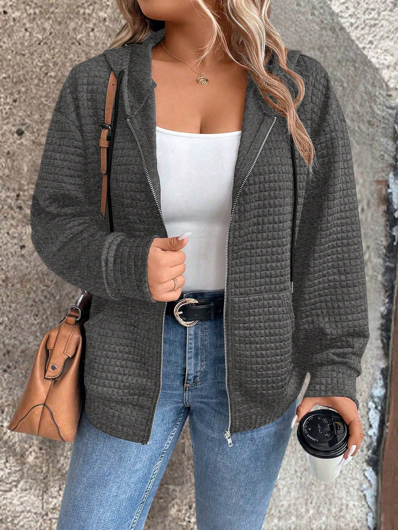 Veste Gris Foncé référence 710 – vue 4