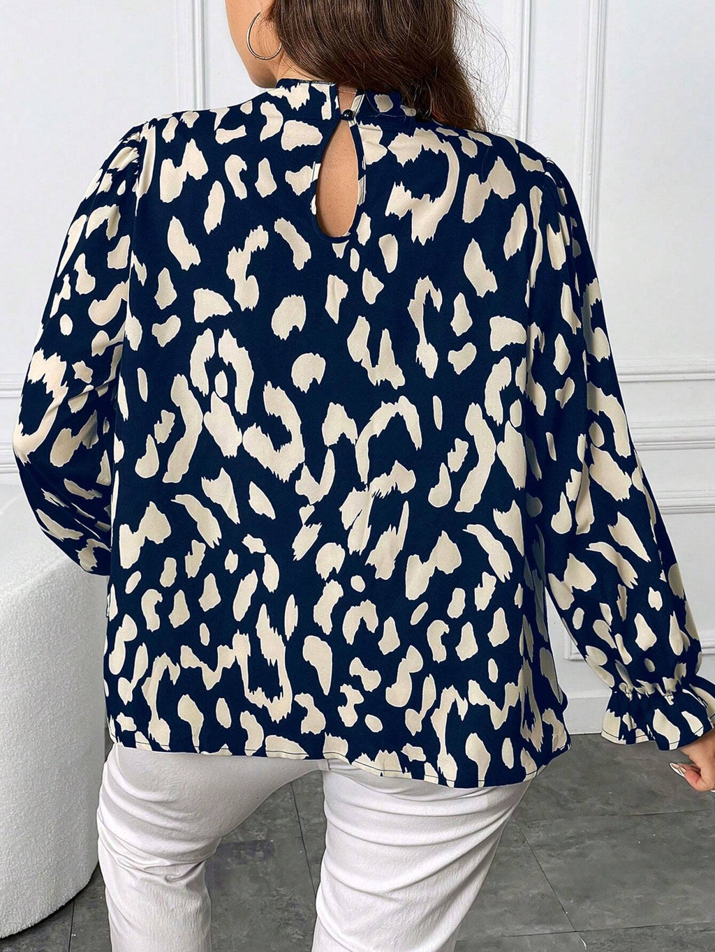 Haut Bleu multicouleur – Réf. 538 – vue produit 2