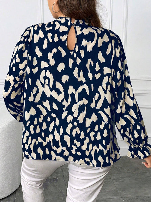 Haut Bleu multicouleur – Réf. 538 – vue produit 2
