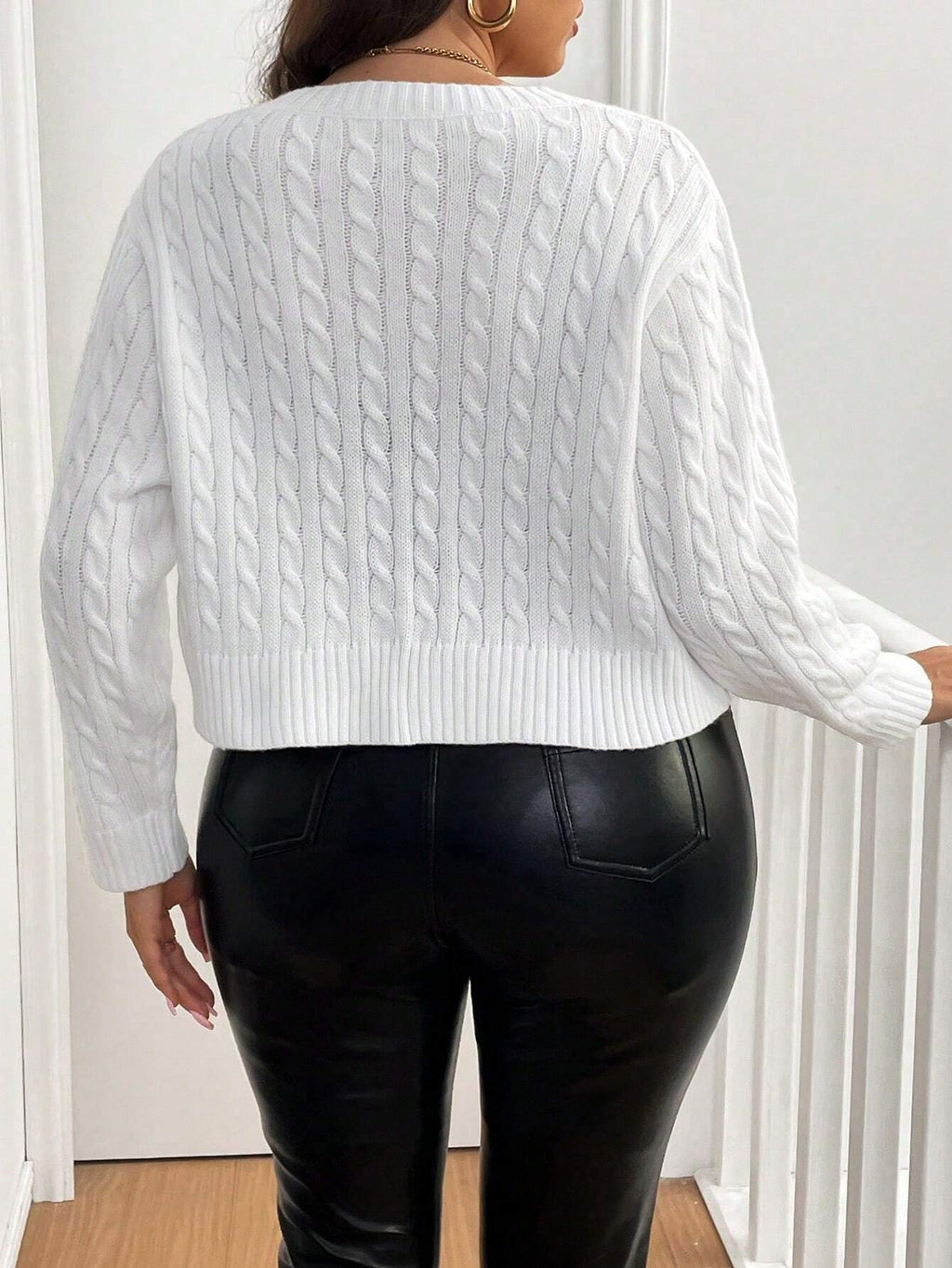 Cardigan Blanc – Réf. 511 – vue produit 2