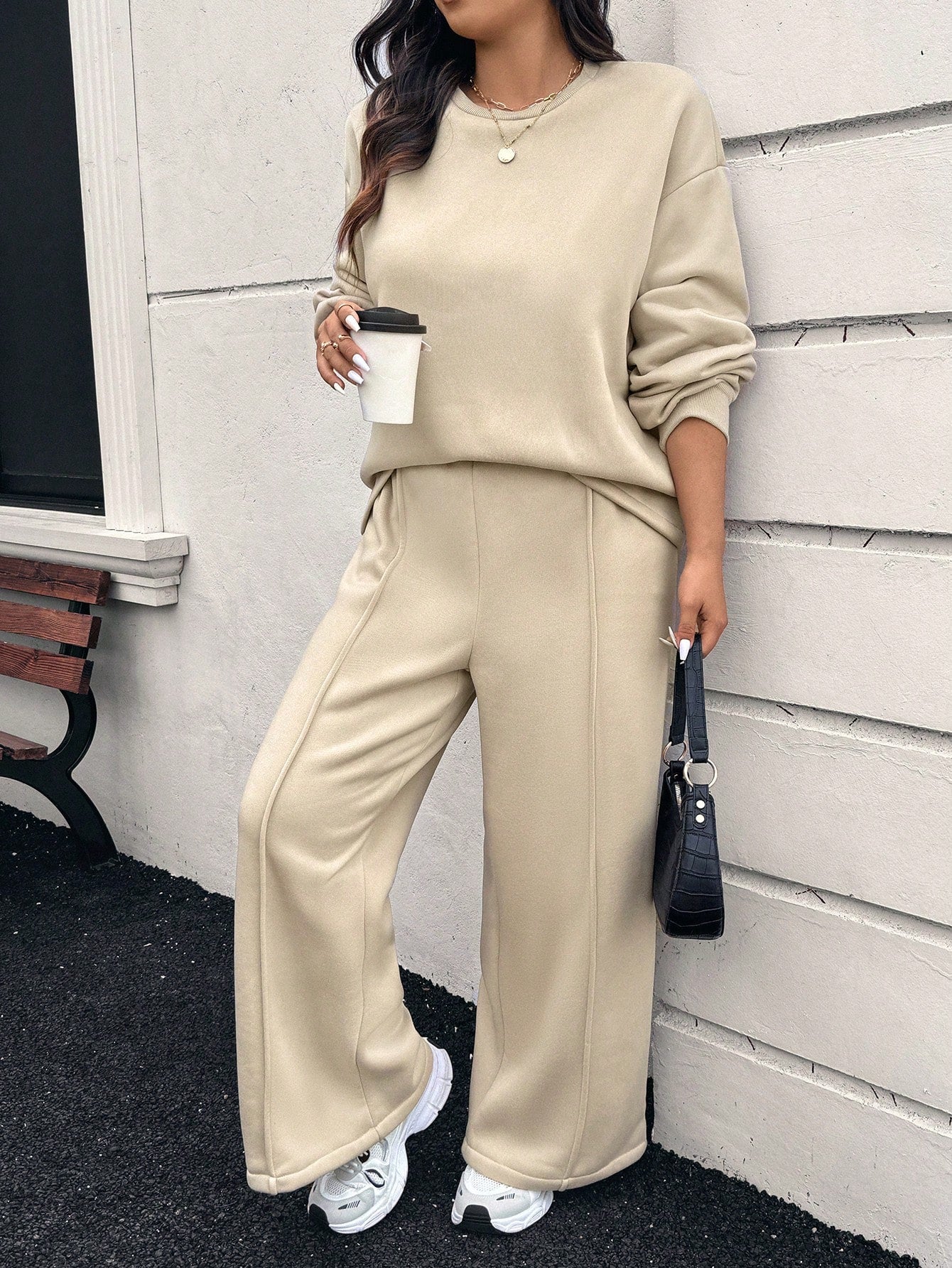 Ensemble beige kaki référence 571 – vue principale