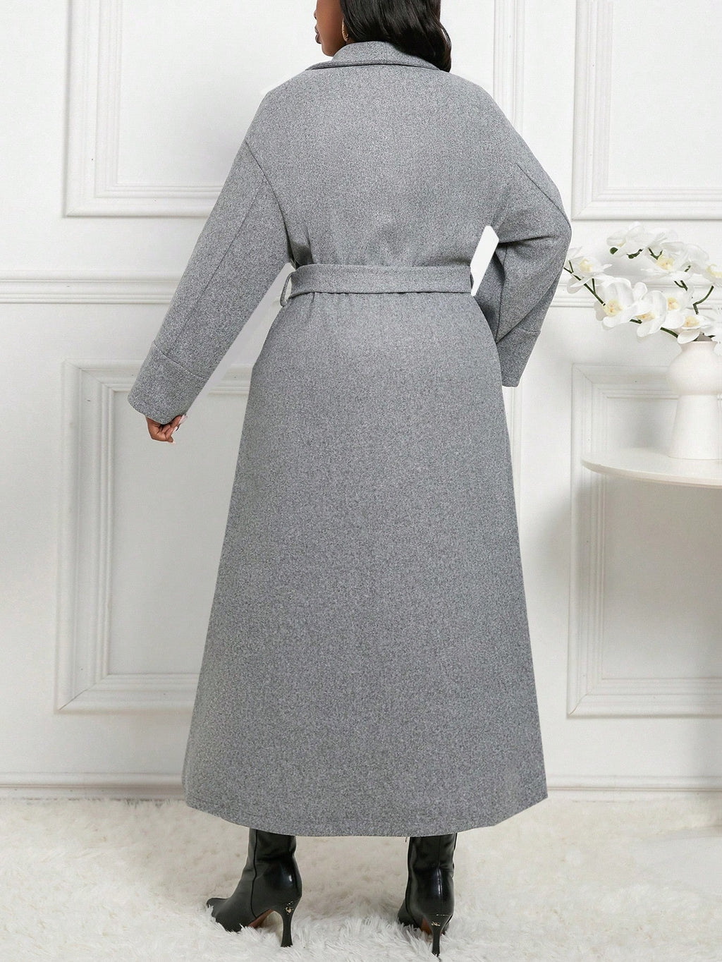 Manteau Gris référence 666 – vue 2