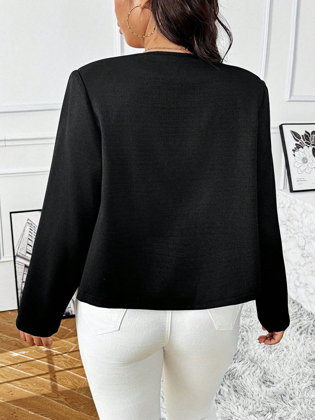 Veste Noir référence 703 – vue 2