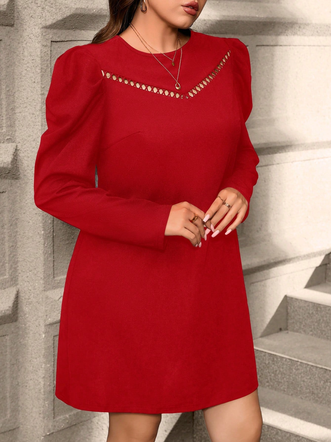 Robe Rouge référence 499 – vue 3