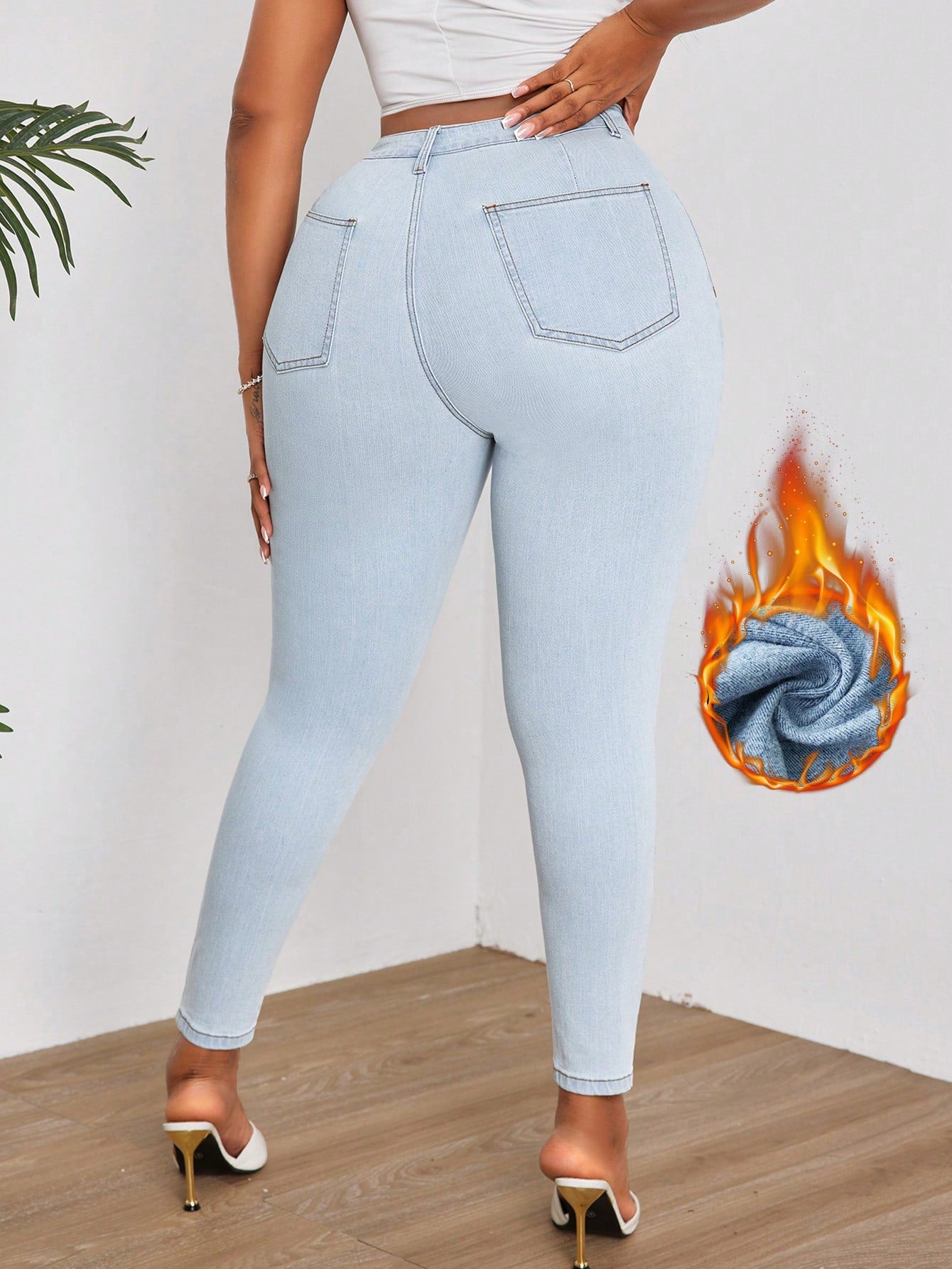 Jeans Bleu Clair référence 681 – vue 2