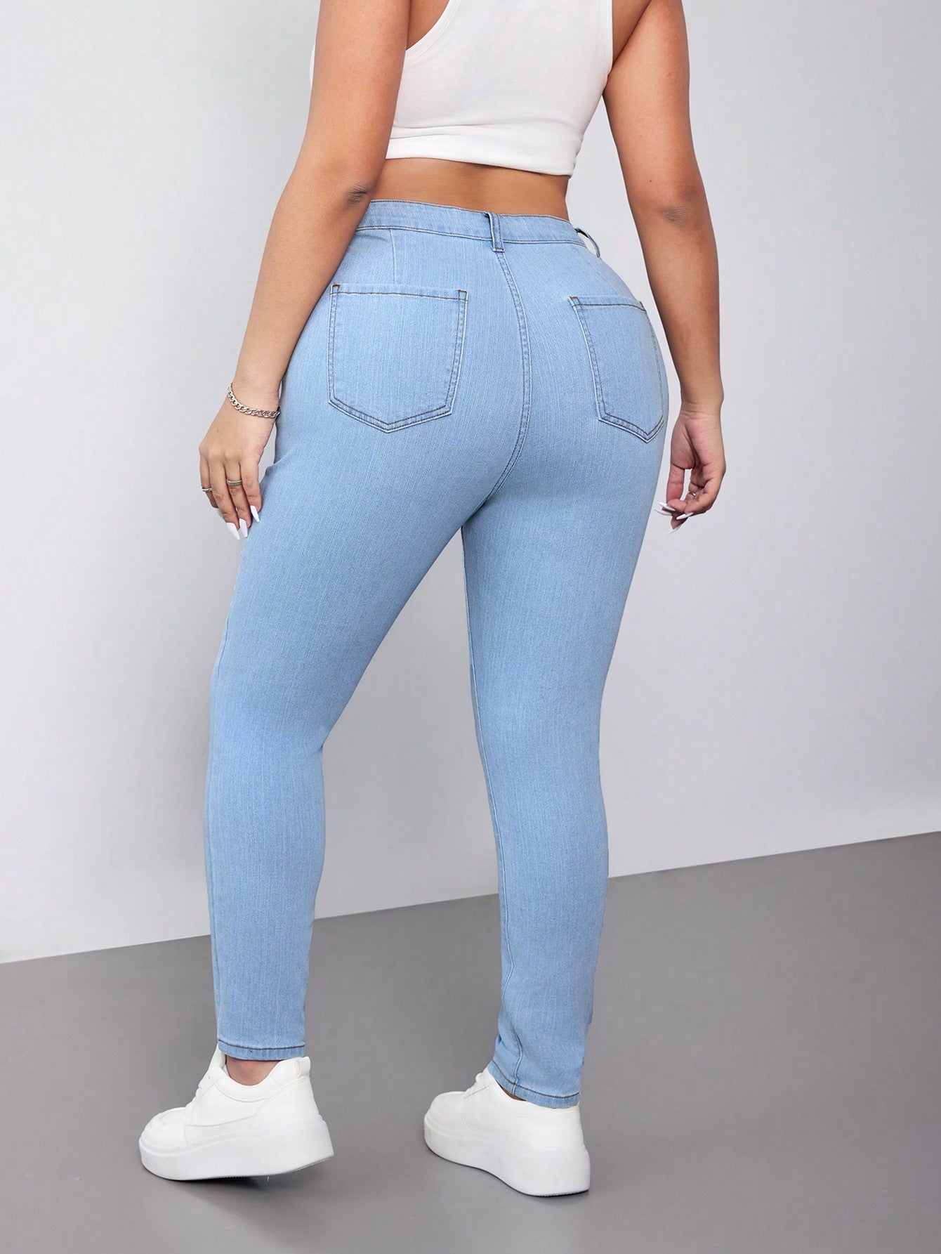 Jeans Bleu Clair référence 664 – vue 2