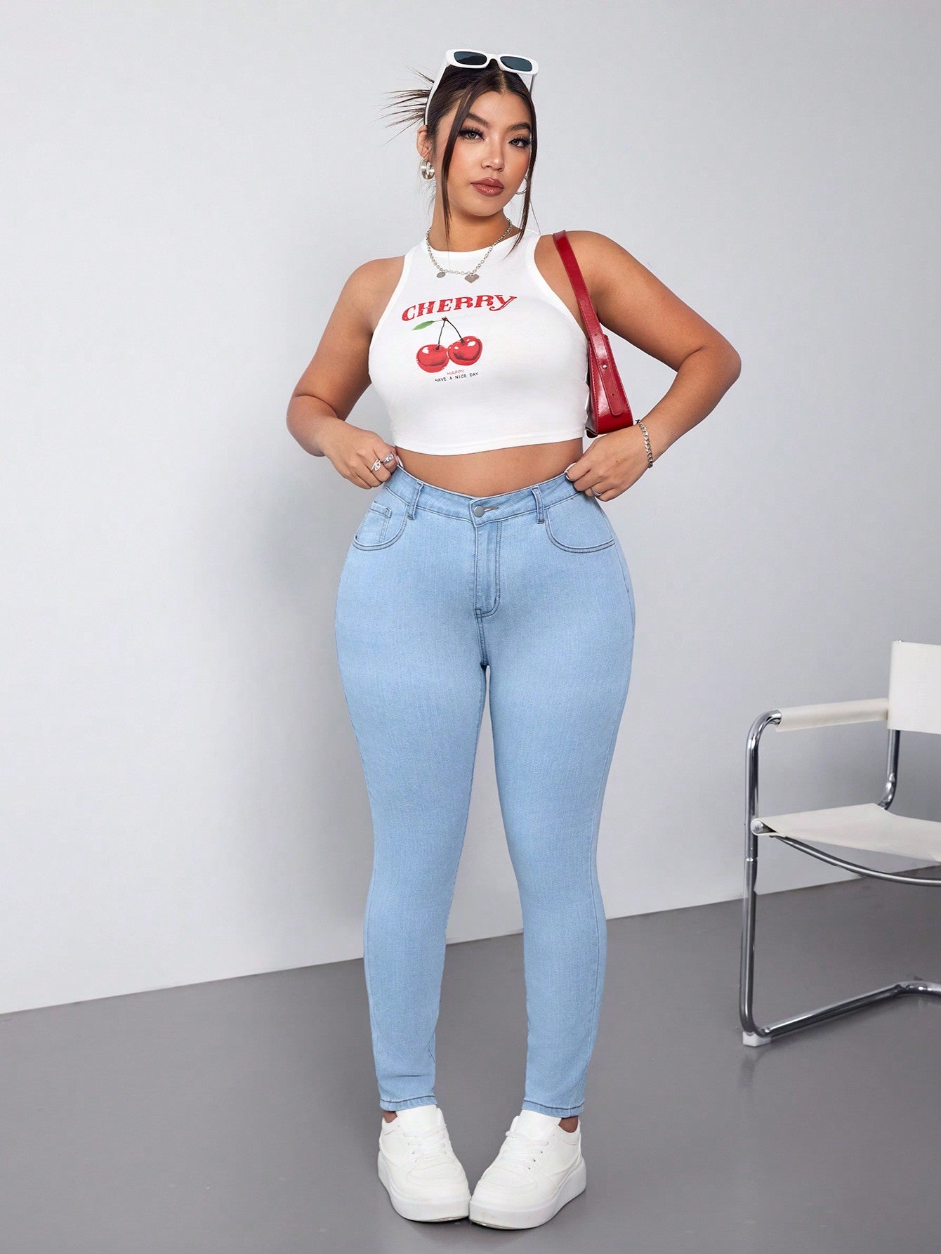 Jeans Bleu Clair référence 664 – vue 3