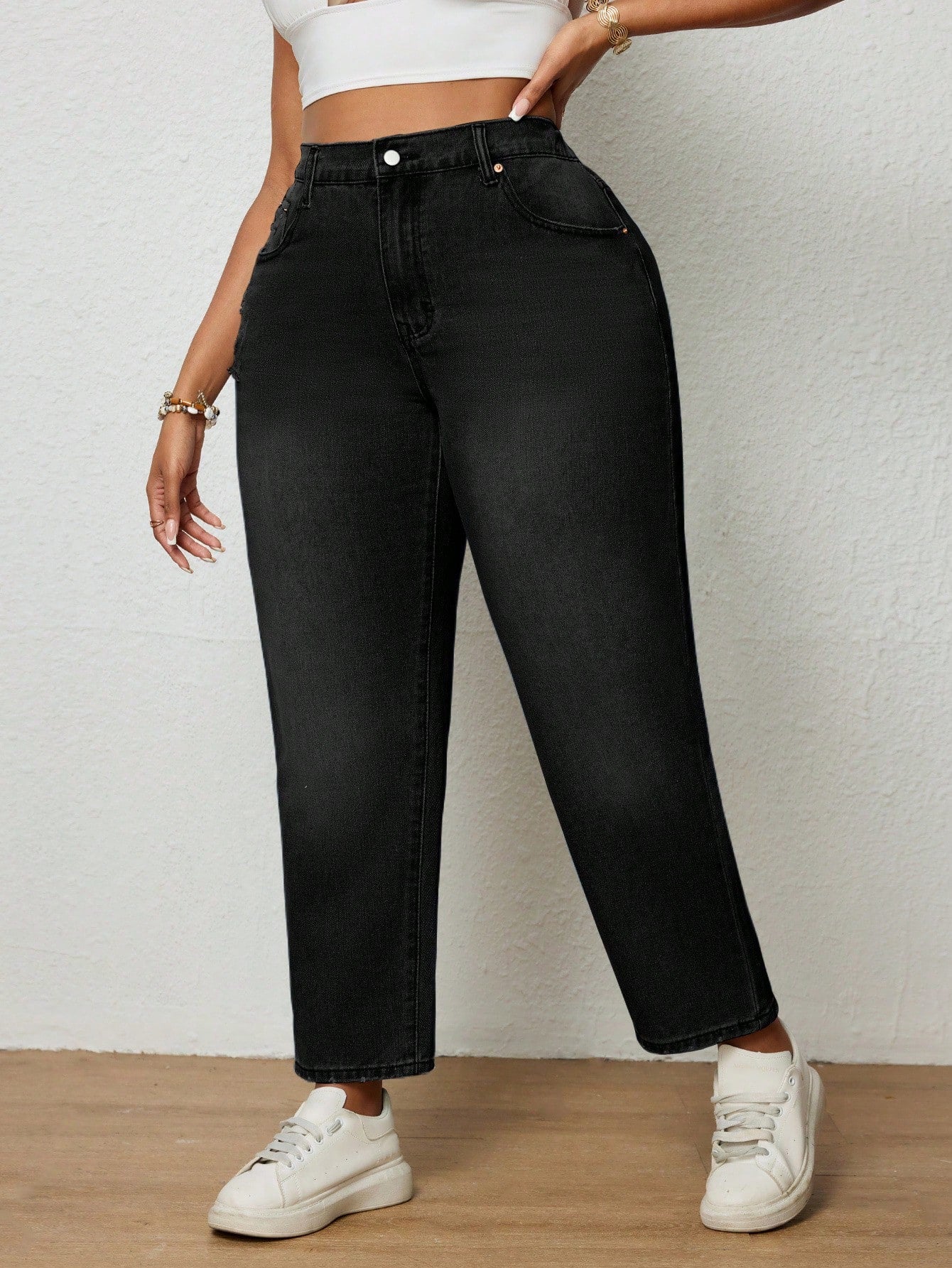Jeans Noir référence 660 – vue 3