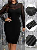 Robe Noir référence 613 – vue principale