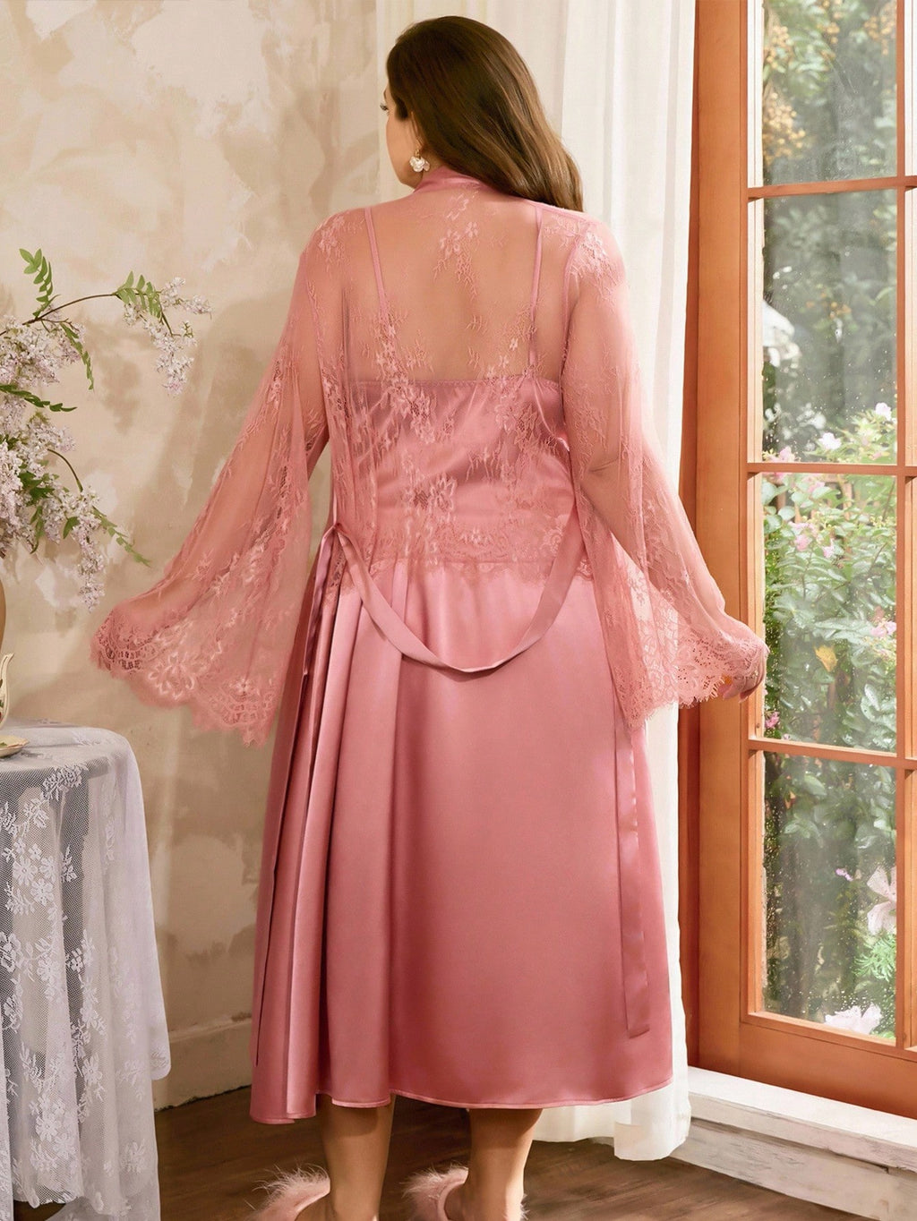 Ensemble pyjama Rose référence 980 – vue 2