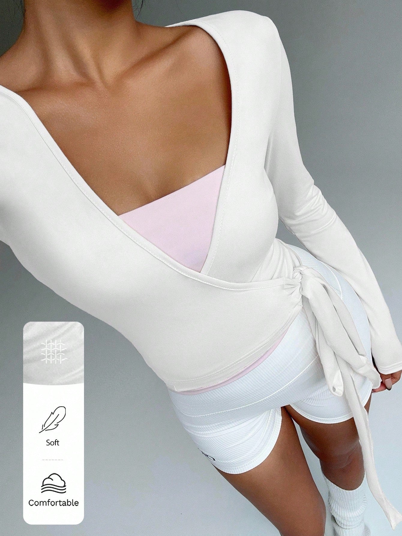 Haut Blanc XS référence 1046 – vue principale