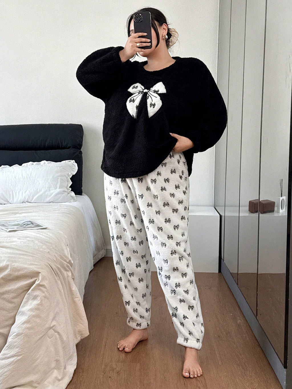 Pyjama Noir référence 1003 – vue 2