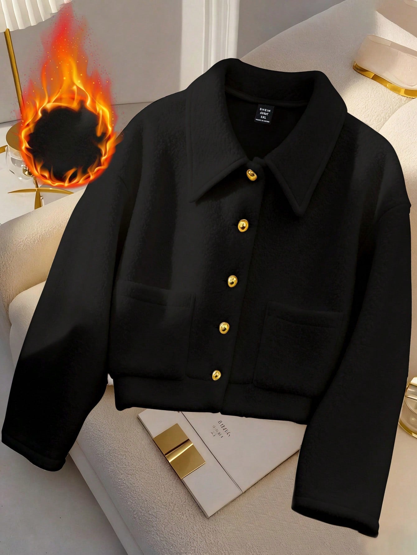 Veste Noir référence 983 – vue 2