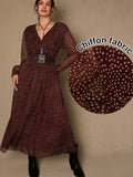 Robe marron référence 1026 – vue principale