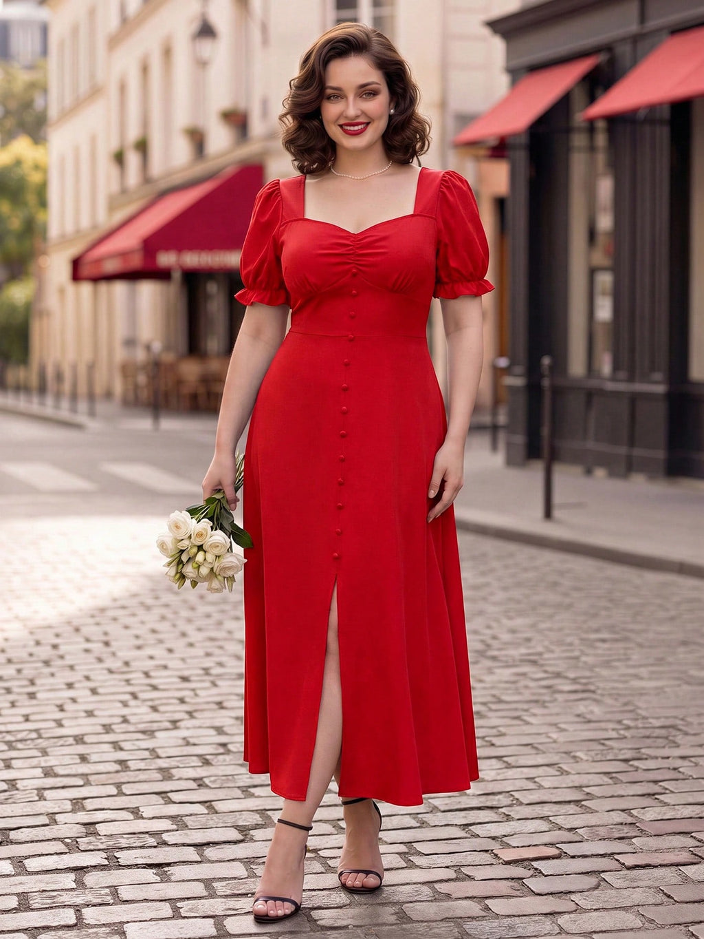 Robe Rouge référence 941 – vue 2